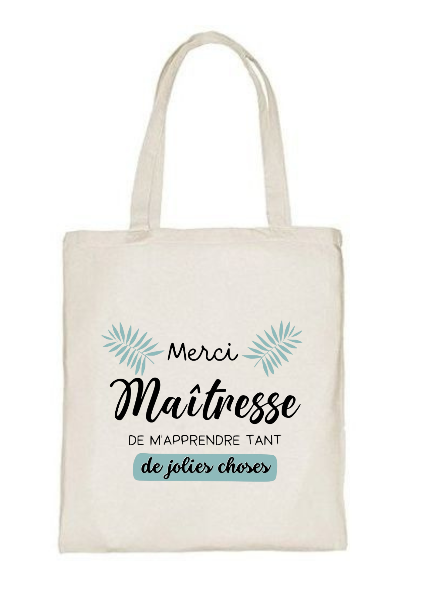 Tote bag maitresse