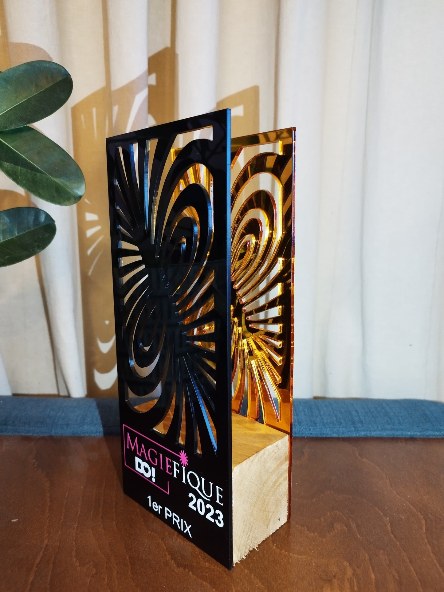 Trophée cubique