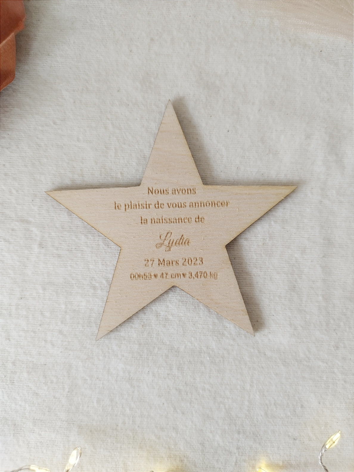 Faire part de naissance
