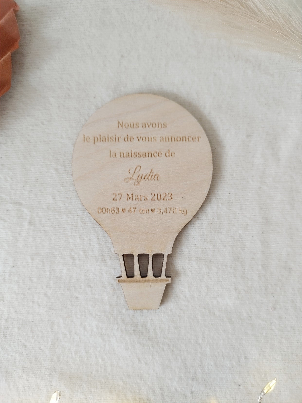 Faire part de naissance