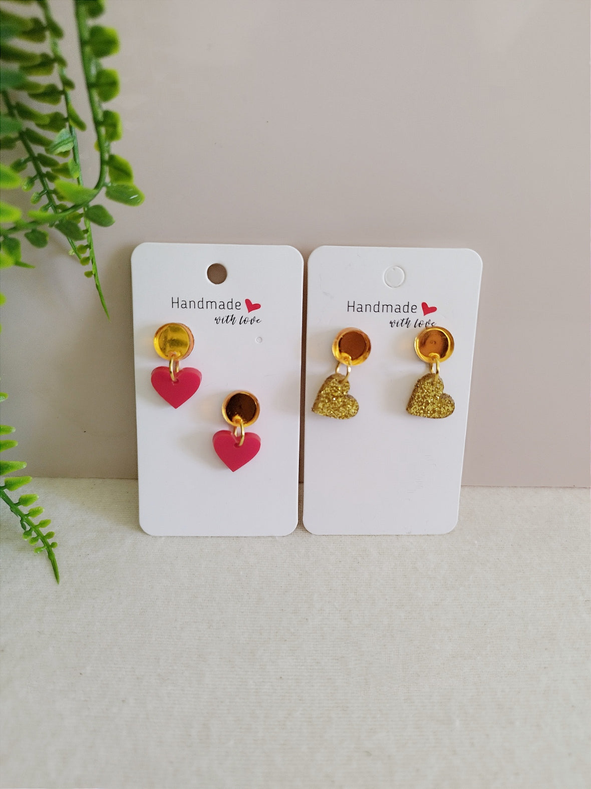 Boucles d'oreilles Cœurs