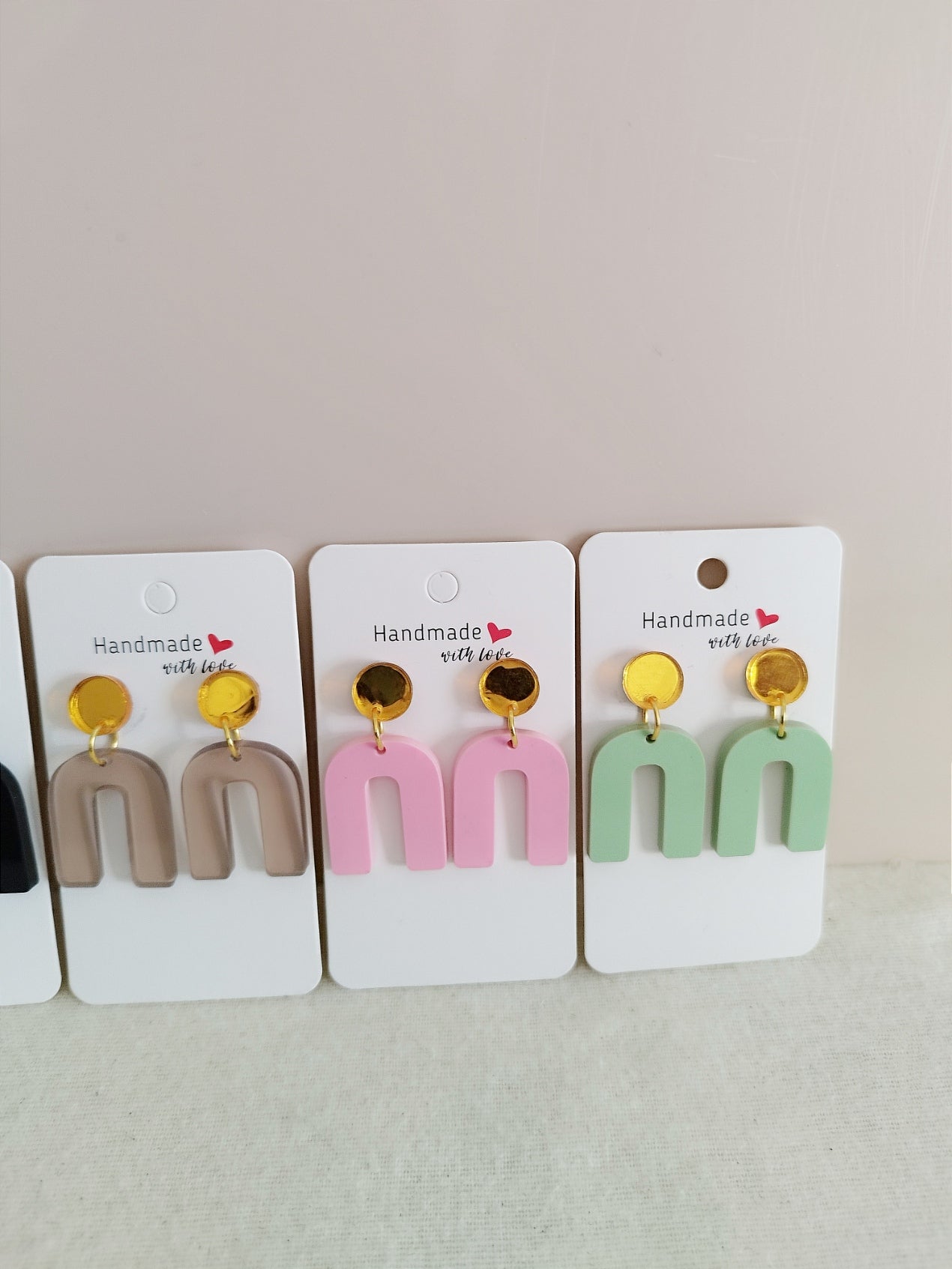 Boucles d'oreilles arche