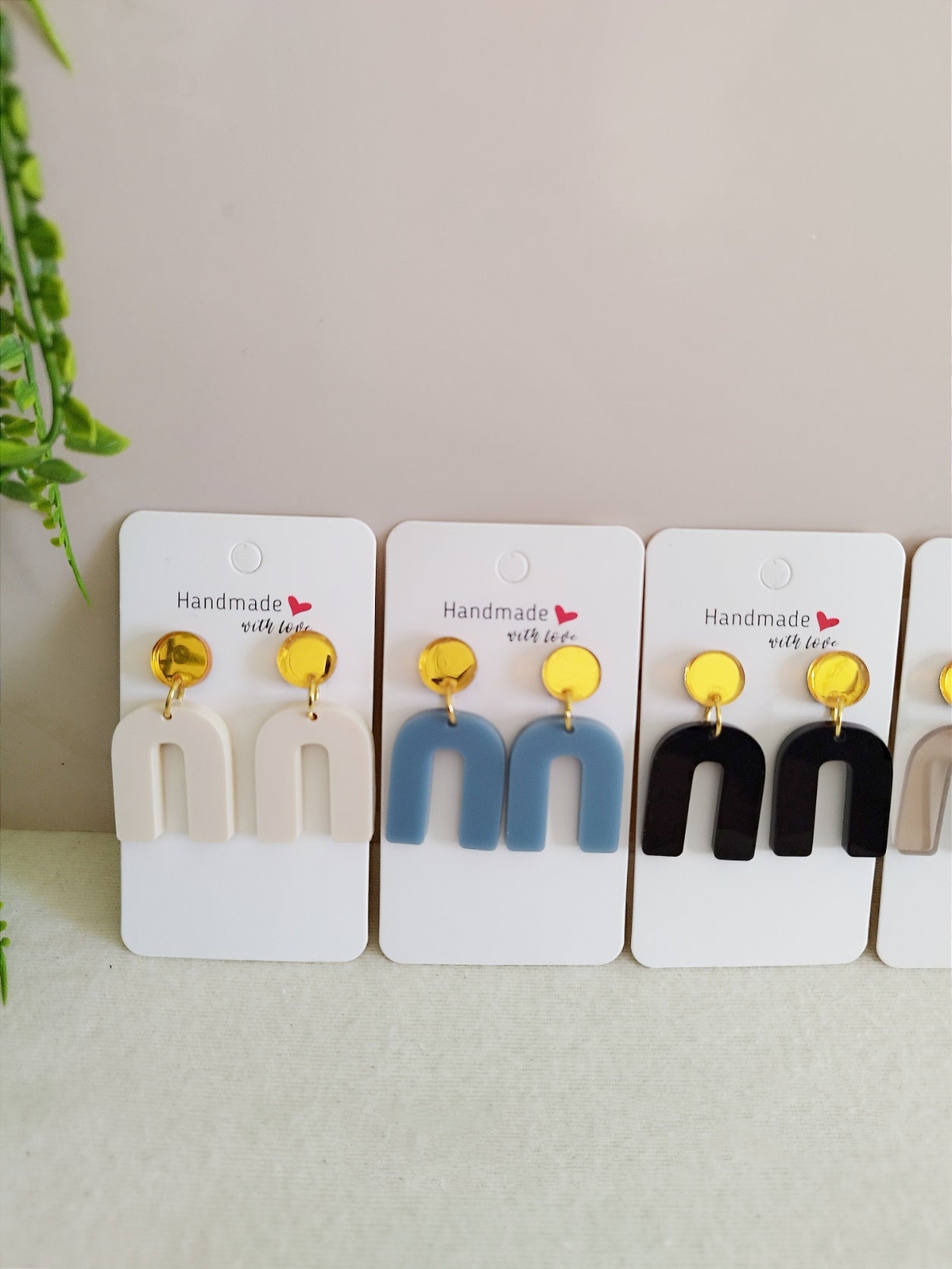 Boucles d'oreilles arche