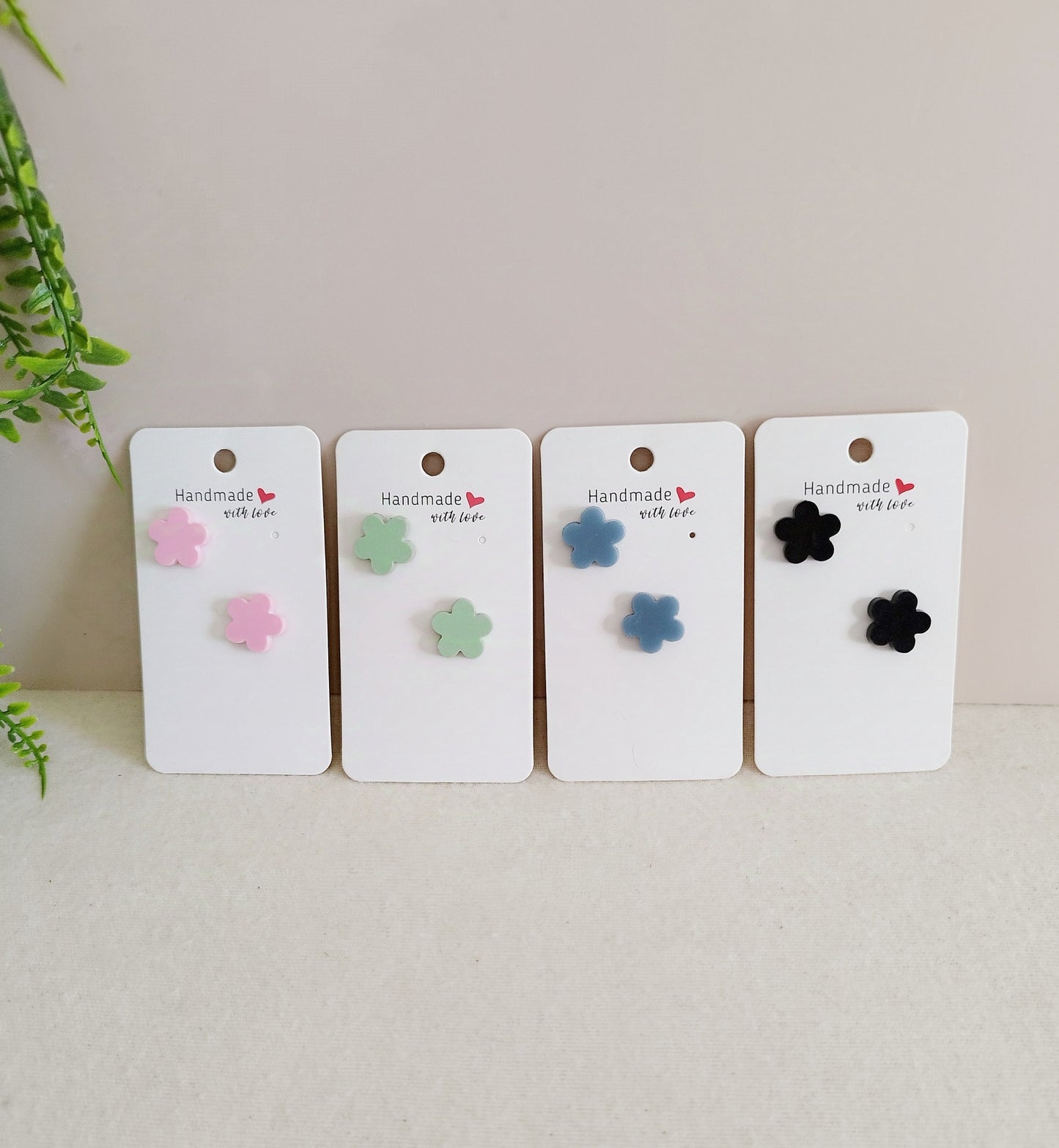 Boucles d'oreilles fleurs