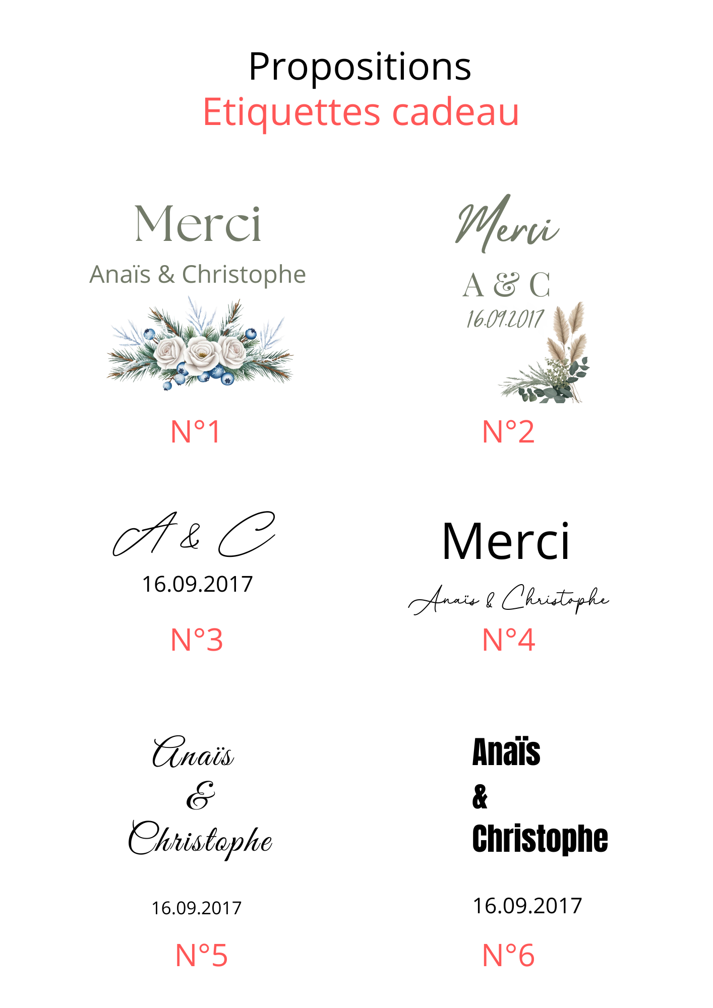 Lot de 10 étiquettes cadeau en plexigalss