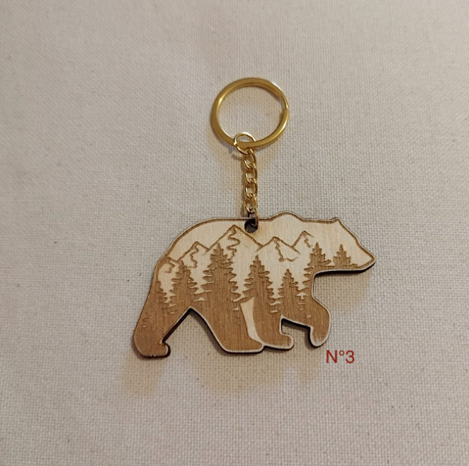 Porte clés montagne