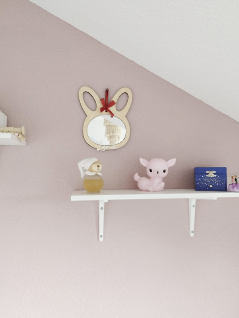 Miroir lapin enfant