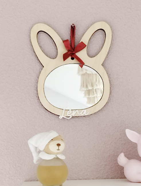 Miroir lapin enfant